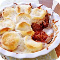 Upside-Down Pizza Casserole