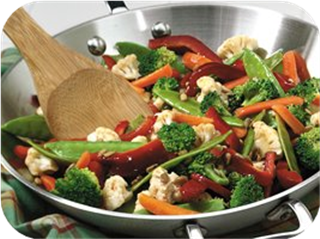Salad Bar Vegetable Stir-fry