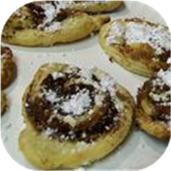 Flaky Cinnamon Cookies