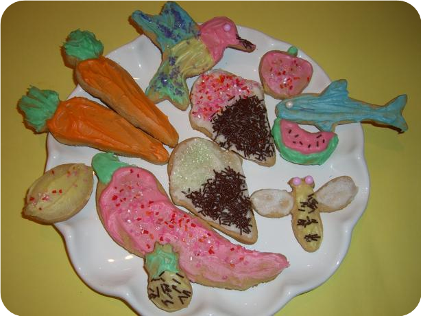 Old German Rose Water Sugar Cookies