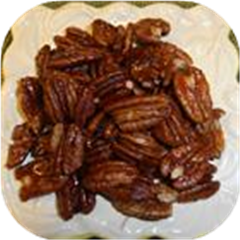 Spicy Glazed Pecans