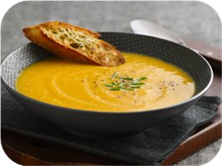 Apple-Cinnamon Butternut Squash Soup