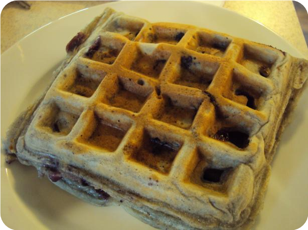 Blueberry Waffles
