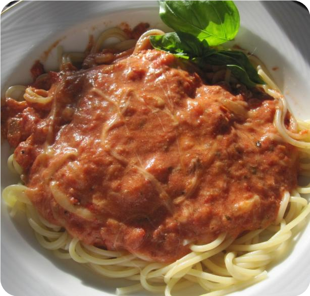 Quick and Easy Vodka Sauce