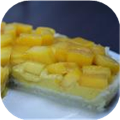 Mango Custard Pie