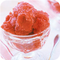Strawberry italian ice 