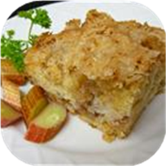 Oma's Rhubarb Cake