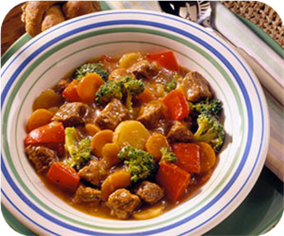 Gingered Beef-Vegetable Stew