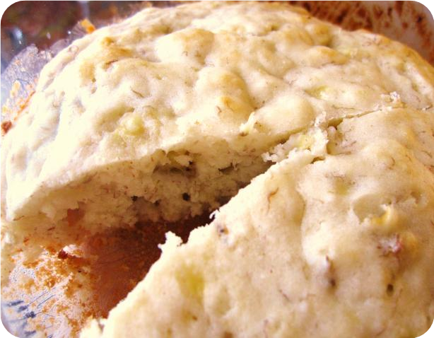 4 Ingredient Banana Cake for Two!