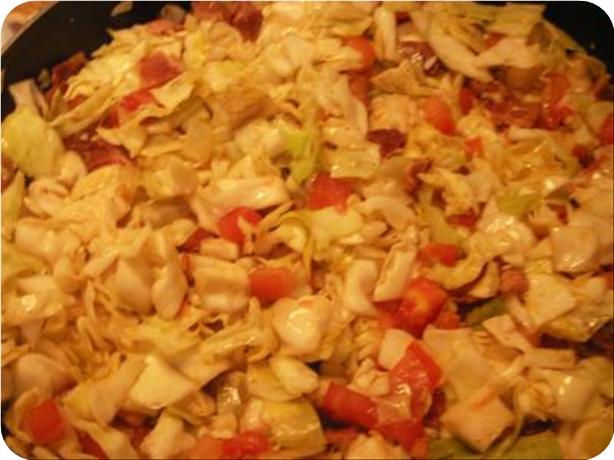 Hillbilly Salad With Cabbage