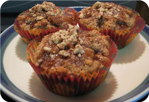 Pecan Cinnamon Muffins