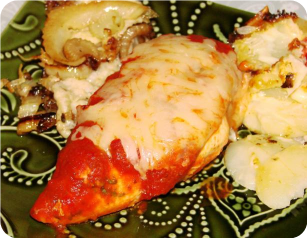 Saucy Mozzarella Chicken