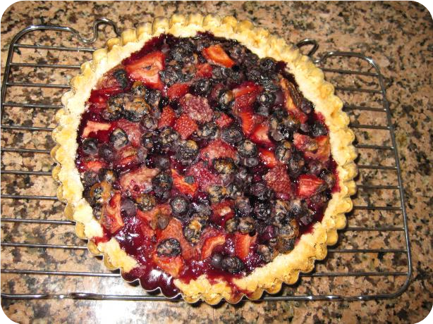 Blueberry Tart - Couldn't Be Easier