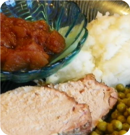 Thyme/Mustard Pork Roast