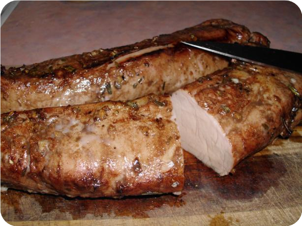 Tender Balsamic Marinated Pork Tenderloin