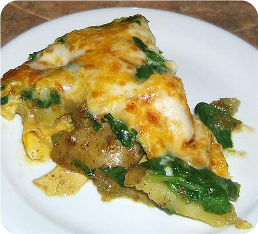 Leek, Potato &amp; Spinach Frittata