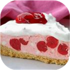 Frozen Cherry Cream Pie