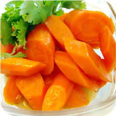 Buttery Cooked Carrots