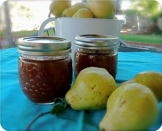 Caramel Spice Pear Butter