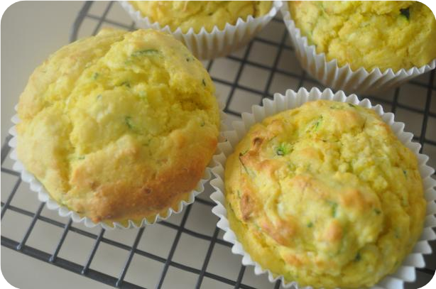 Zucchini and Corn Muffins