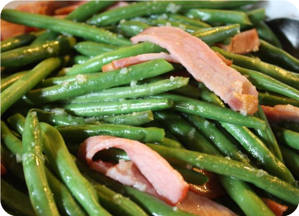 Green Beans With Garlic Vinaigrette