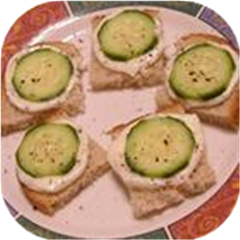 Italian Cucumber Sandwiches