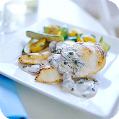 Chicken with Creamy Mushrooms