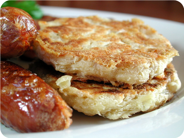 Cheddar Pancakes