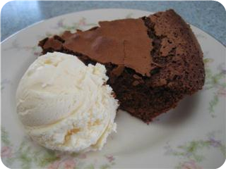 Impossible Brownie Pie