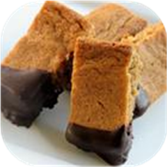 Chewy Whole Wheat Peanut Butter Brownies
