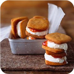 PB&J Ice Cream Sandwiches