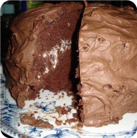 Perfect Chocolate Cake With Whipped Cream Filling