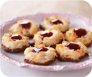 Coconut-Raspberry Delights 