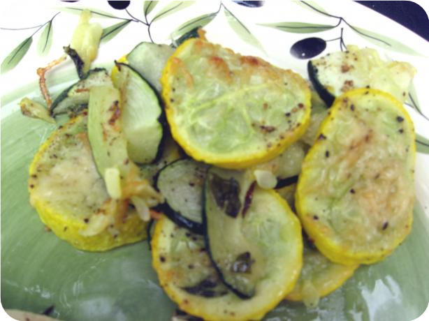 Baked Zucchini &amp; Squash