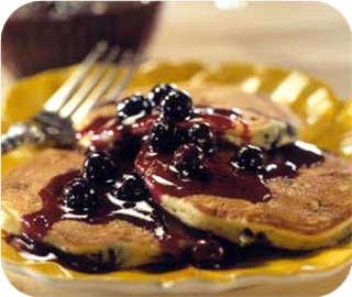 Blueberry-Ricotta Pancakes