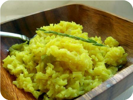 Yellow Coconut Rice (Tanzania)