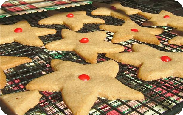 Cinnamon Shortbread Cookies