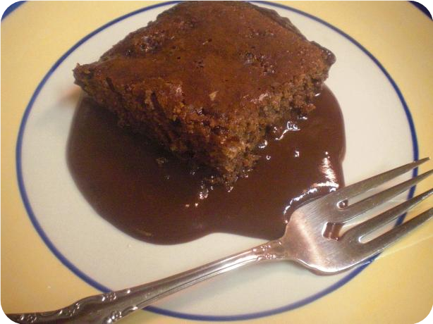 Hot Fudge Brownie Cake