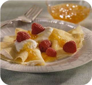 Breakfast blintzes 