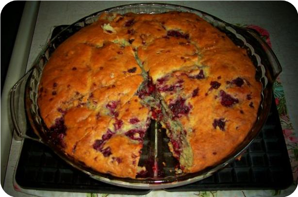 Raspberry Coffee Cake