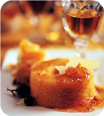 Orange-Champagne Cakes 