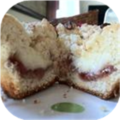 Strawberry Cheesecake Muffins II