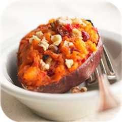 Twice-Baked Sweet Potatoes