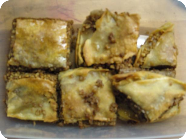 Chocolate-Hazelnut Baklava
