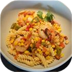 Linguine with Cajun-Spiced Shrimp and Corn