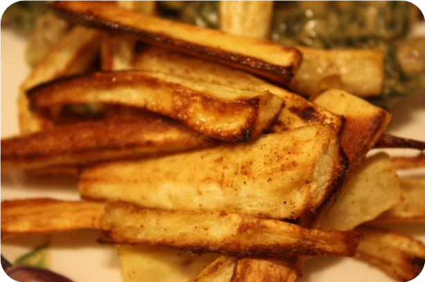 Roasted Parsnips
