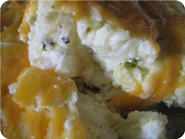 Baked Creamed Potatoes