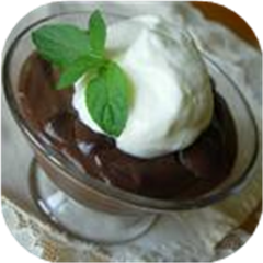 Chocolate Almond Pudding