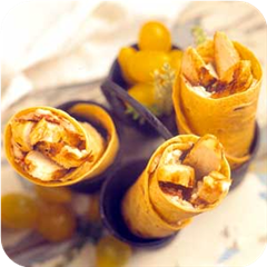 Smoky Chicken Wraps