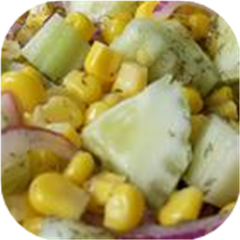 Corn N Cucumbers Salad